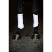 Equestrian Stockholm Leg Protectors Classic Mesh White Silver