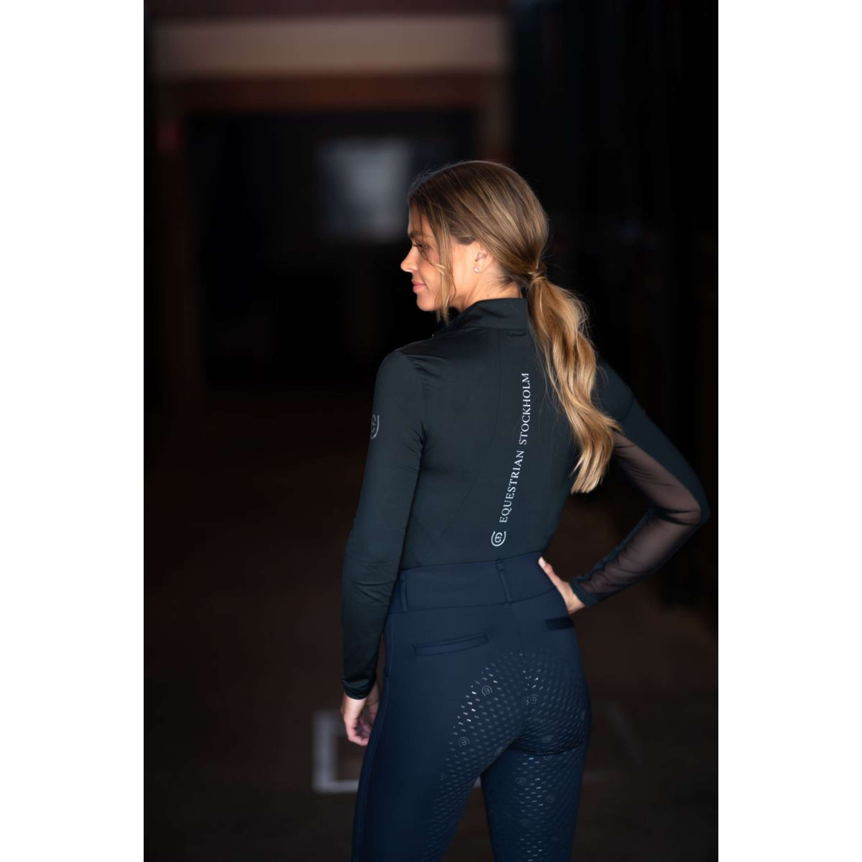 Equestrian Stockholm Riding Legging Movement Dressage All Navy