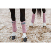 Equestrian Stockholm Bandages Pink