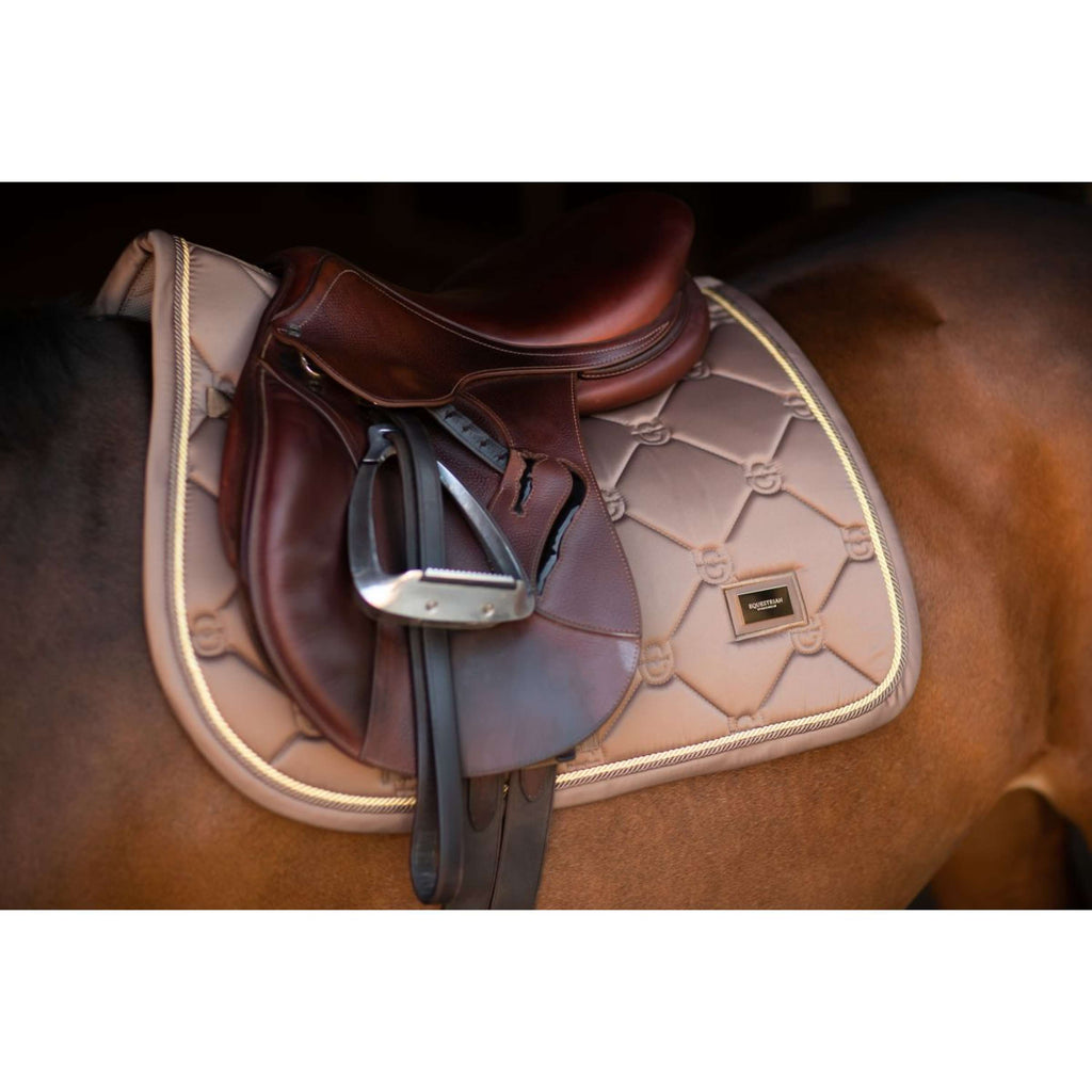 Equestrian Stockholm Saddlepad Jumping Champagne