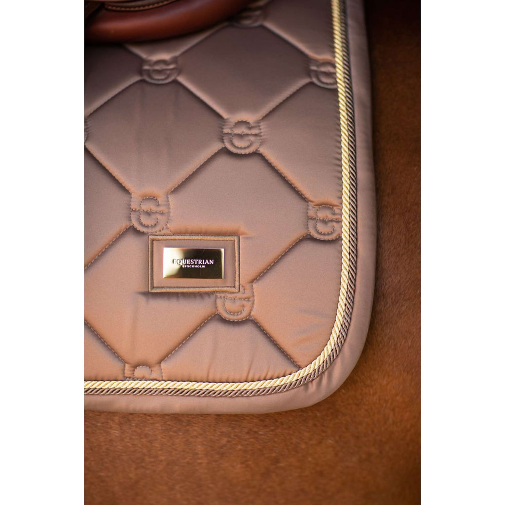 Equestrian Stockholm Saddlepad Jumping Champagne