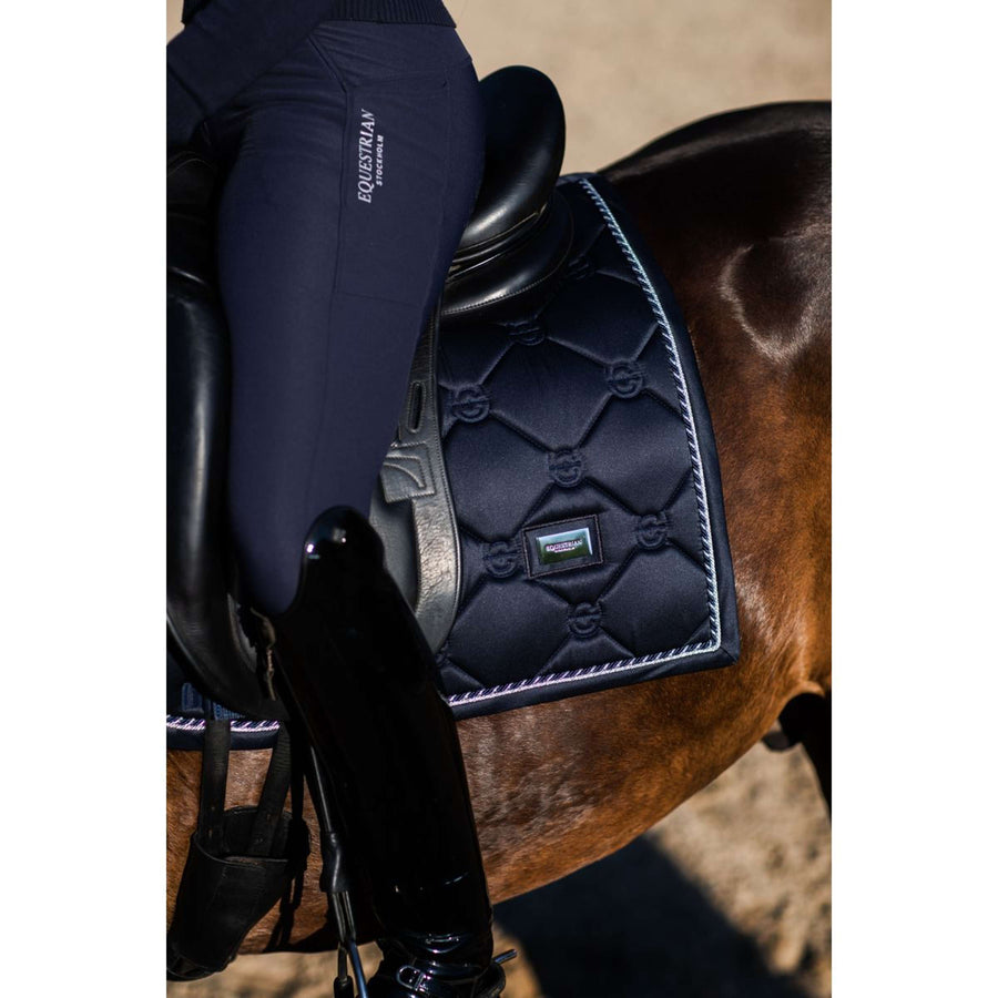 Equestrian Stockholm Saddlepad Dressage Black Edition