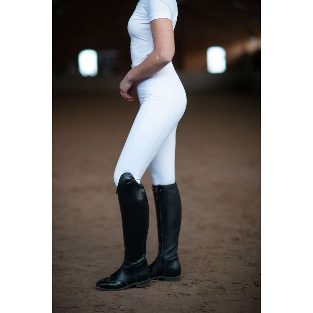 Equestrian Stockholm Riding Legging Movement Dressage White