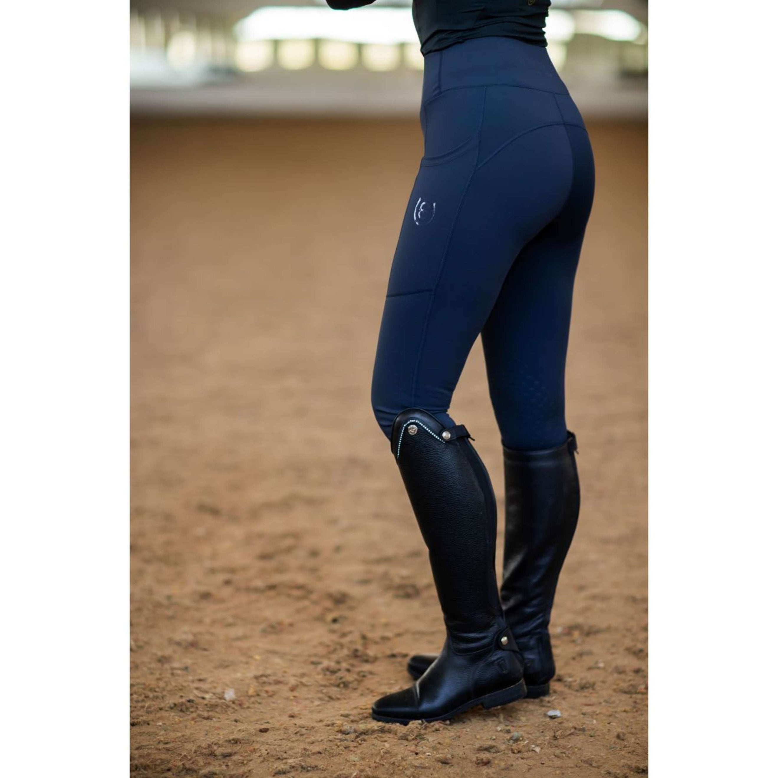 Equestrian Stockholm Riding Legging Movement Jump All Navy Equestrian Stockholm Riding Legging Movement Jump All Navy