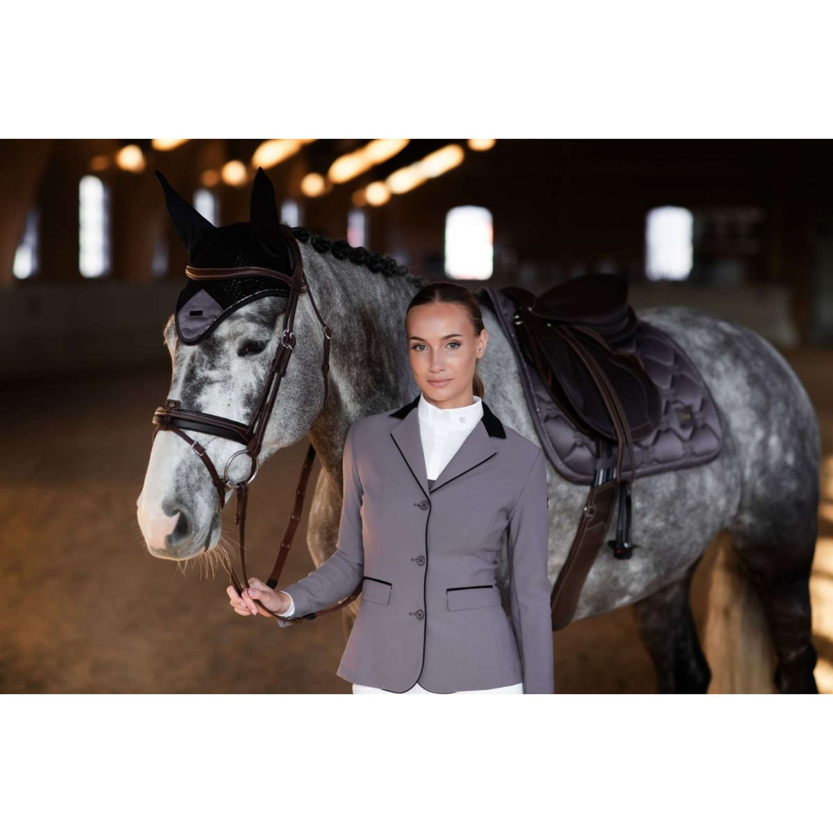 Equestrian Stockholm Competition Jacket Classic Dark Violet