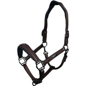 Equestrian Stockholm Halter Glimmer Anatomic Leather Brown