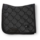 Equestrian Stockholm Saddlepad Dressage All Black Glimmer