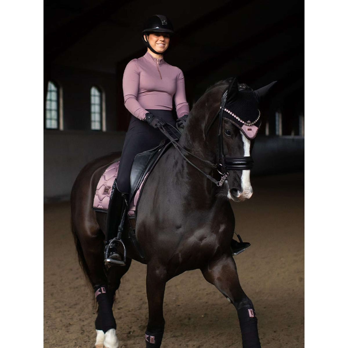Equestrian Stockholm Saddlepad Dressage Anemone