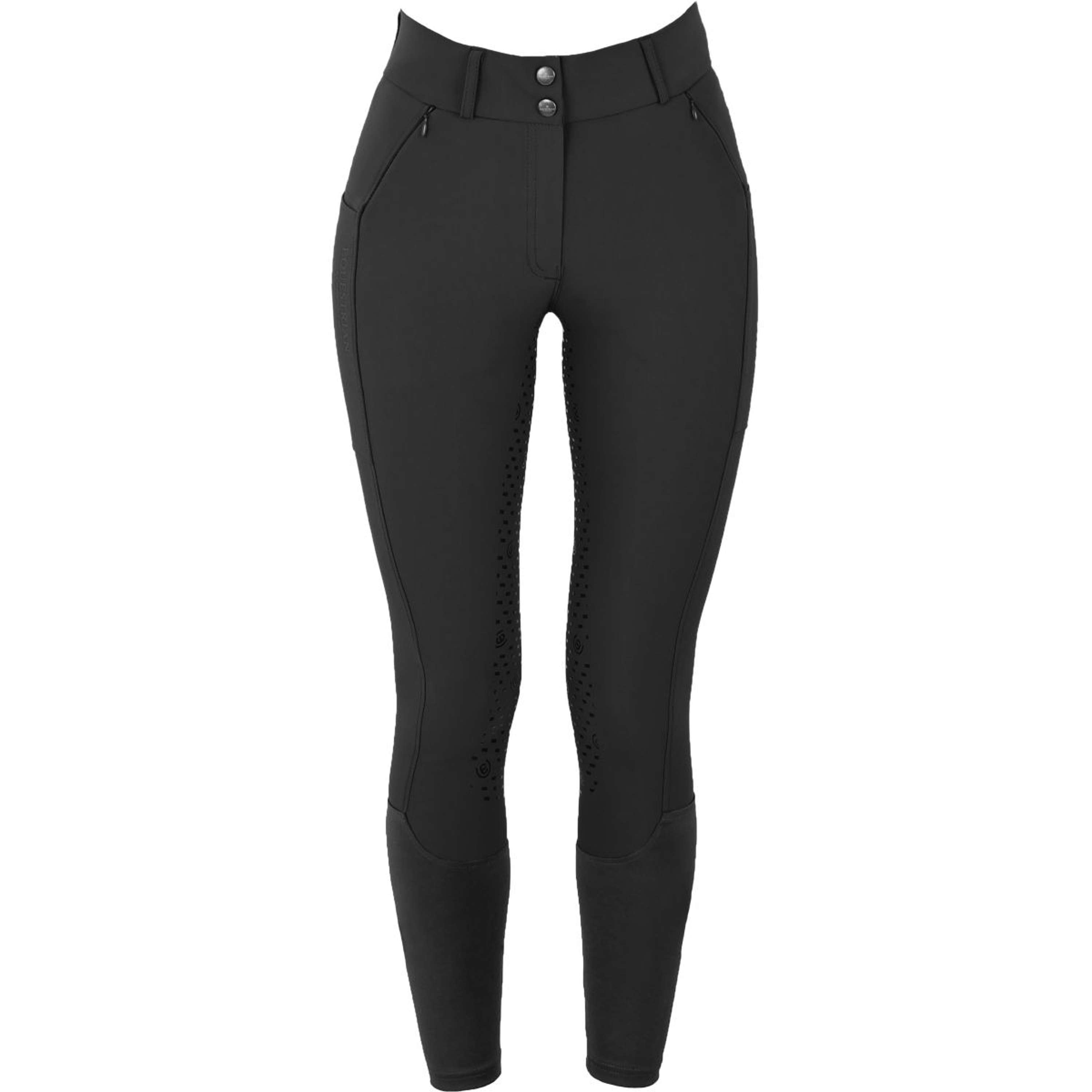 Equestrian Stockholm Breeches Elite Dressage Black