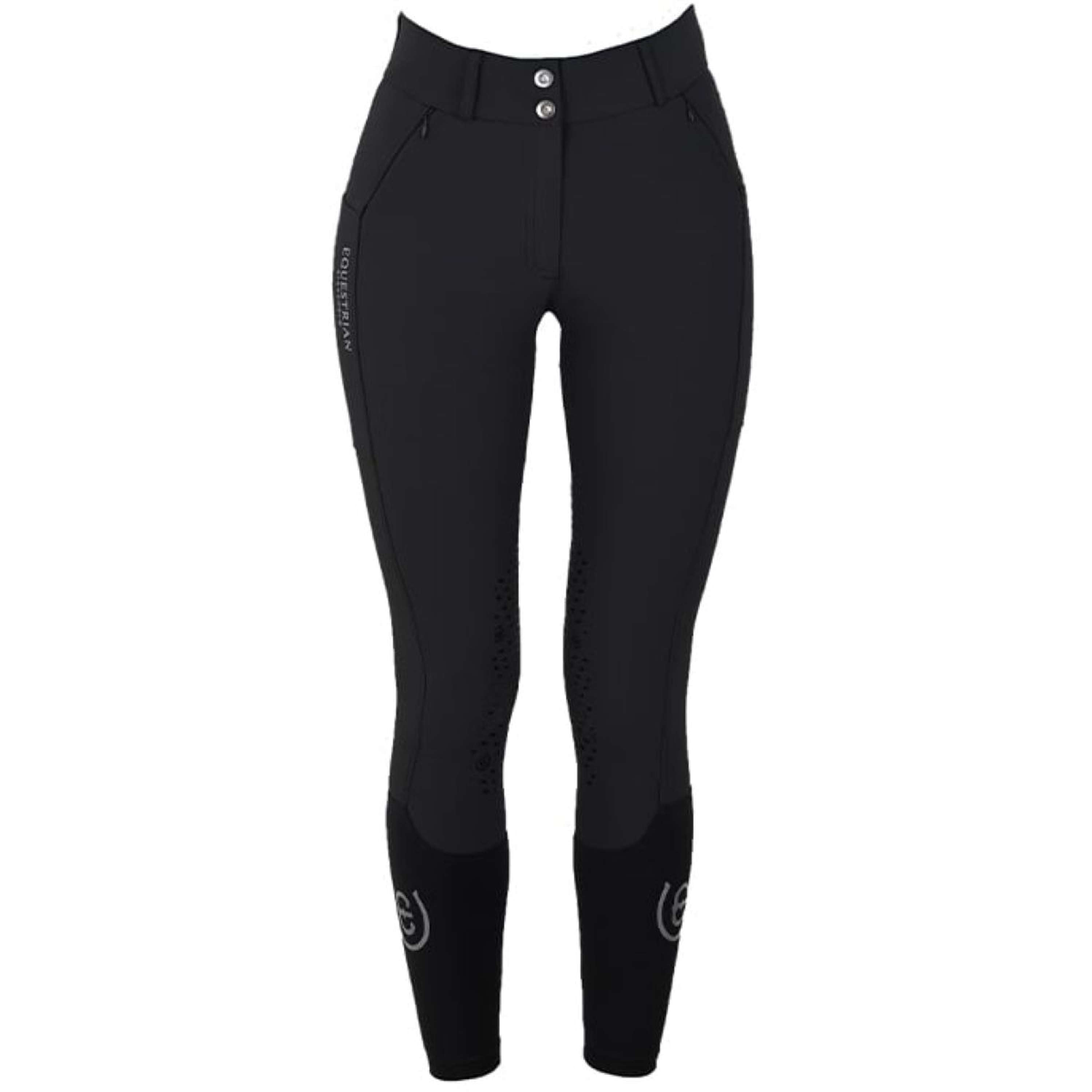 Equestrian Stockholm Breeches Elite Jump Black