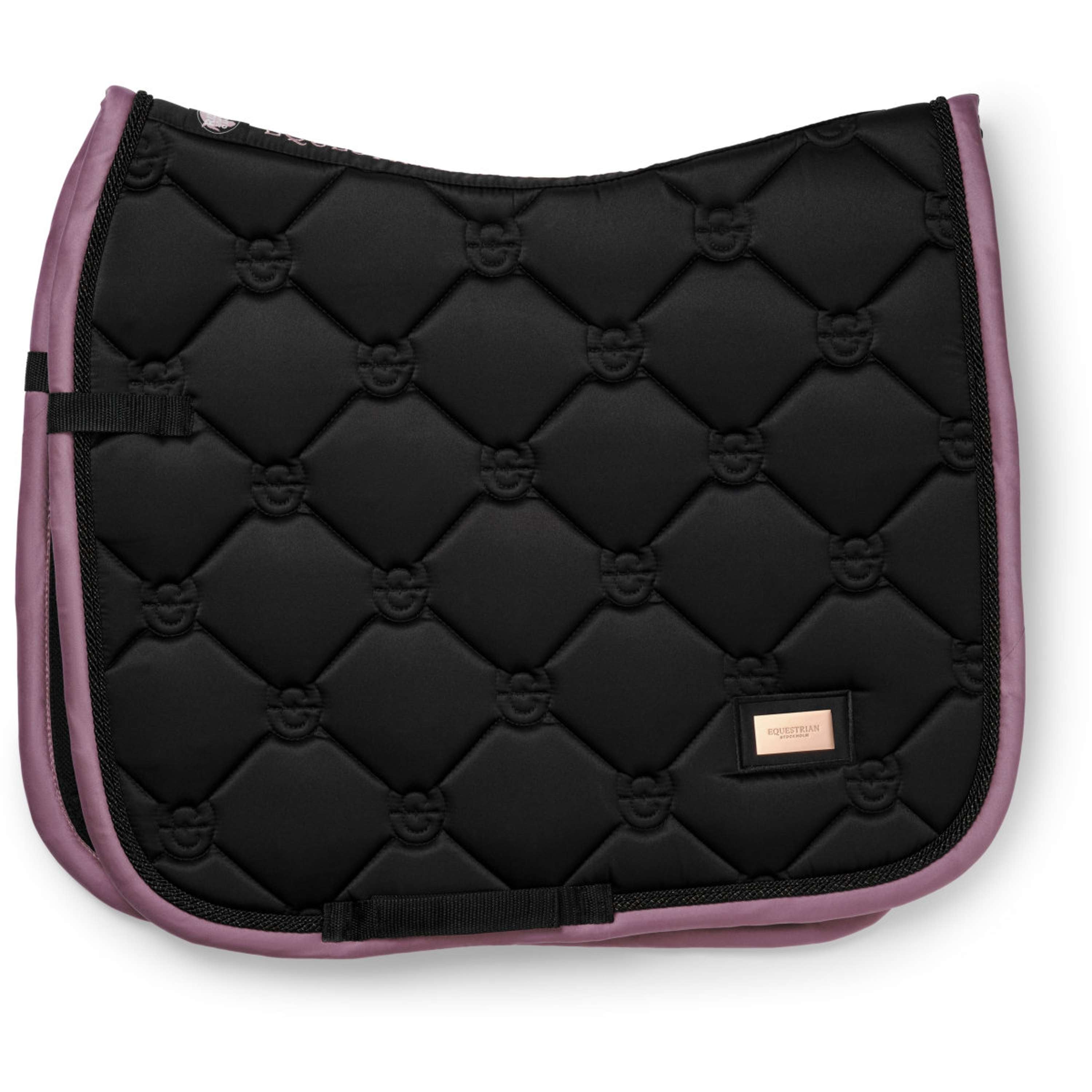 Equestrian Stockholm Saddlepad Dressage Black/Blush