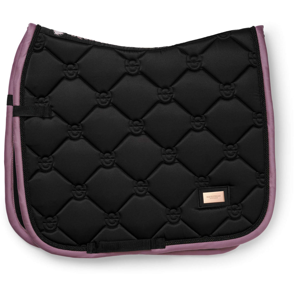 Equestrian Stockholm Saddlepad Dressage Black/Blush