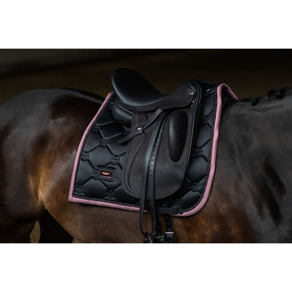 Equestrian Stockholm Saddlepad Dressage Black/Blush