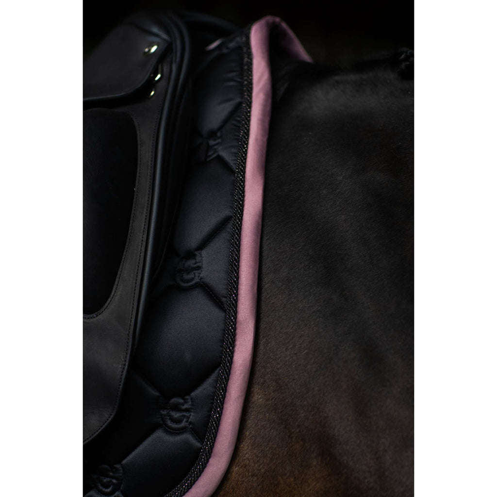 Equestrian Stockholm Saddlepad Dressage Black/Blush