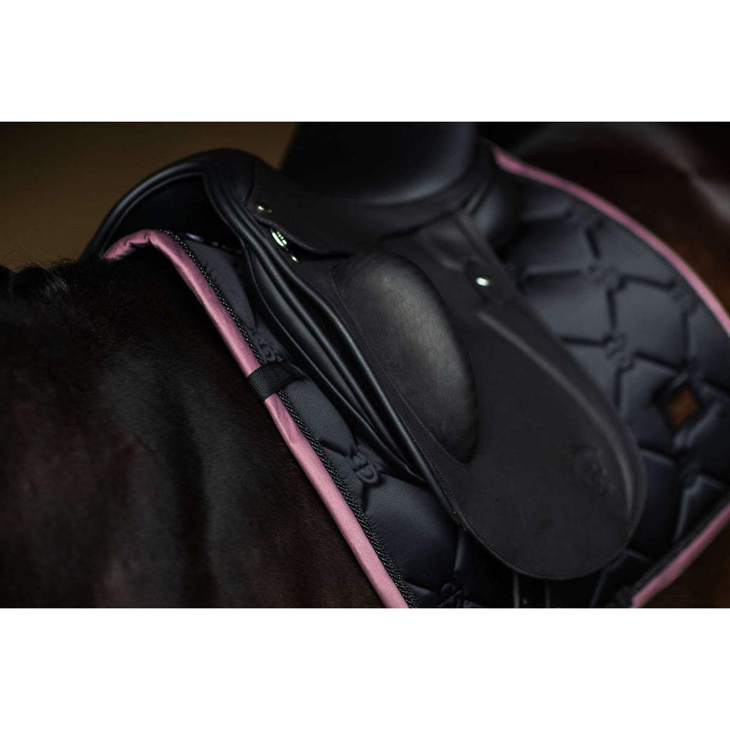 Equestrian Stockholm Saddlepad Dressage Black/Blush