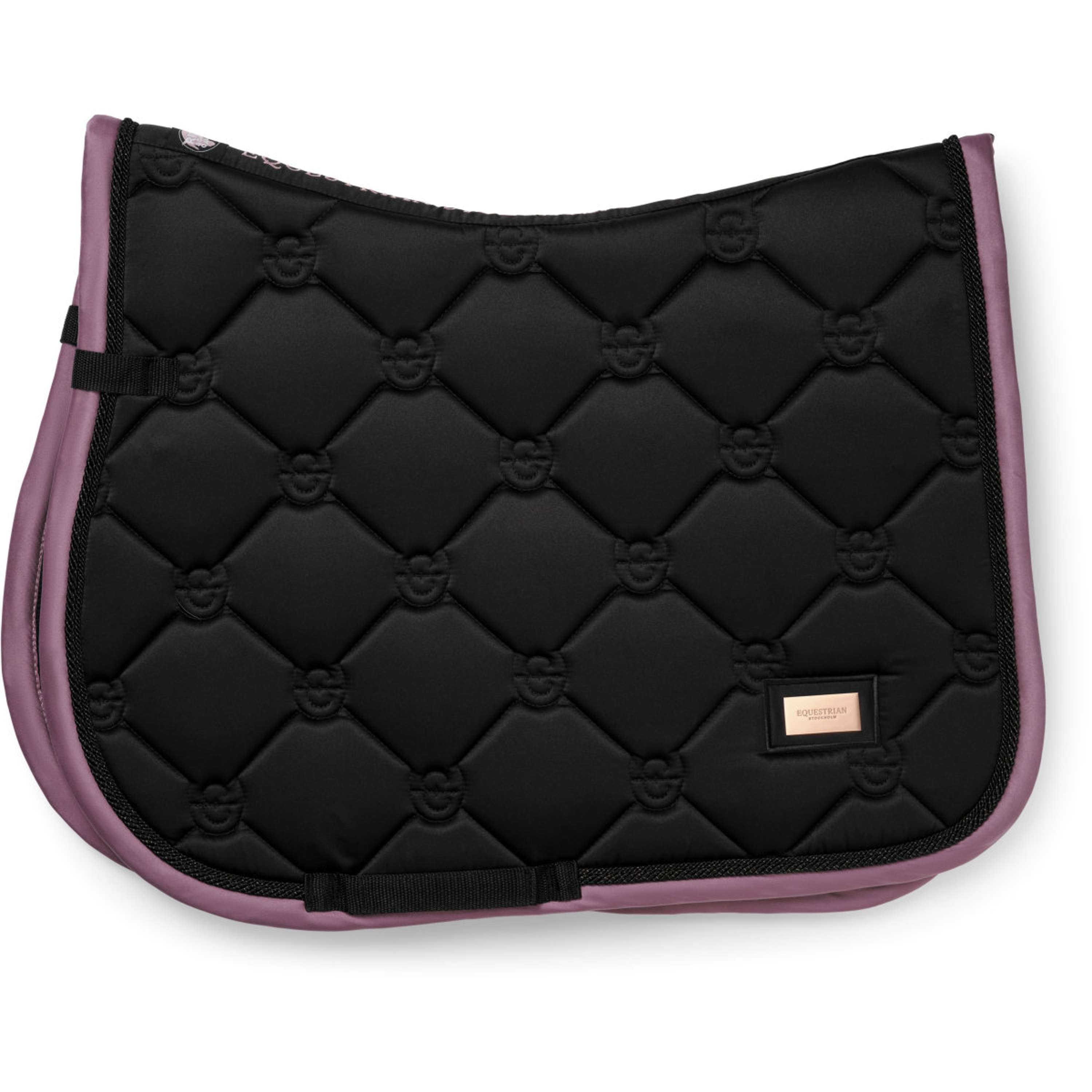 Equestrian Stockholm Saddlepad Jumping Black/Blush