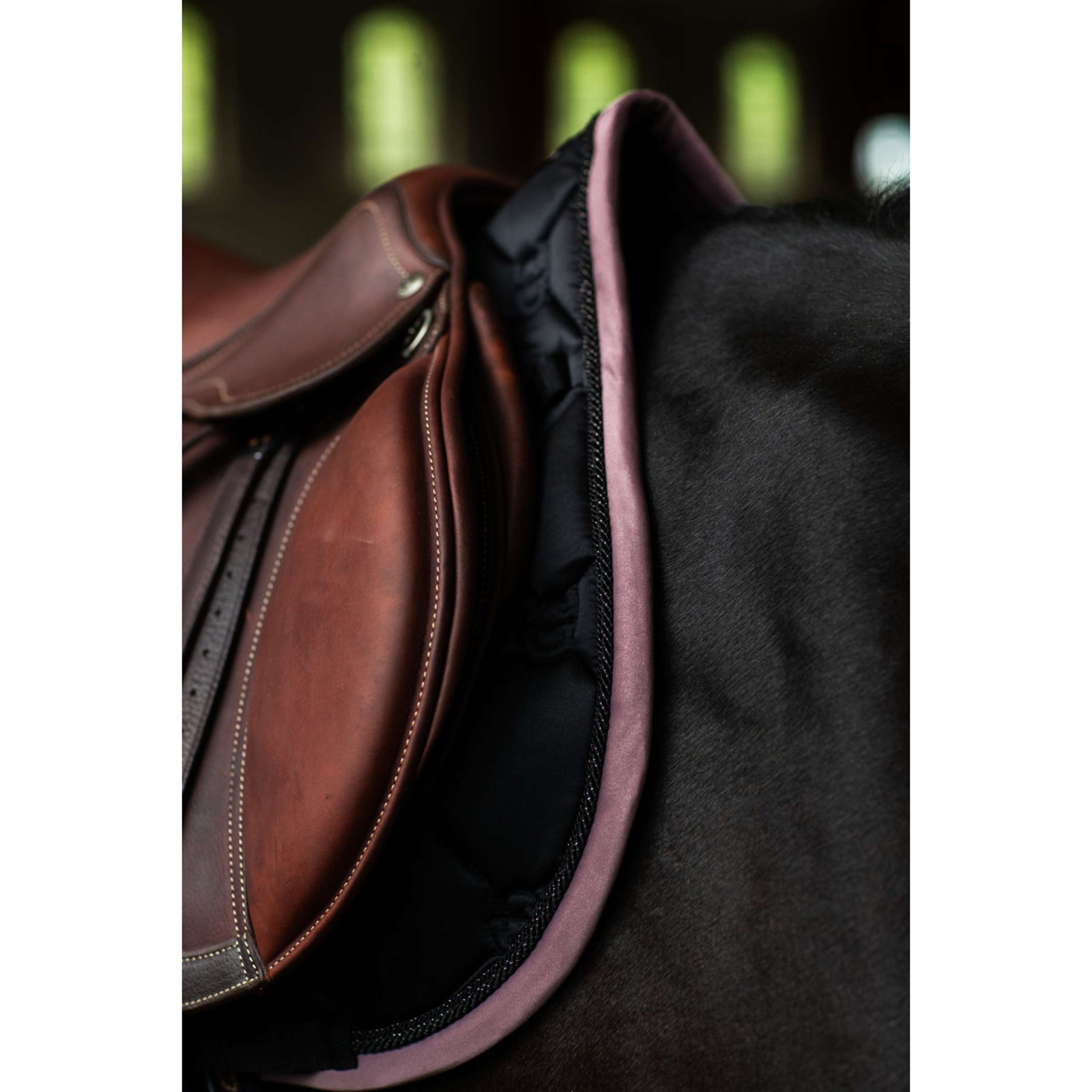 Equestrian Stockholm Saddlepad Jumping Black/Blush