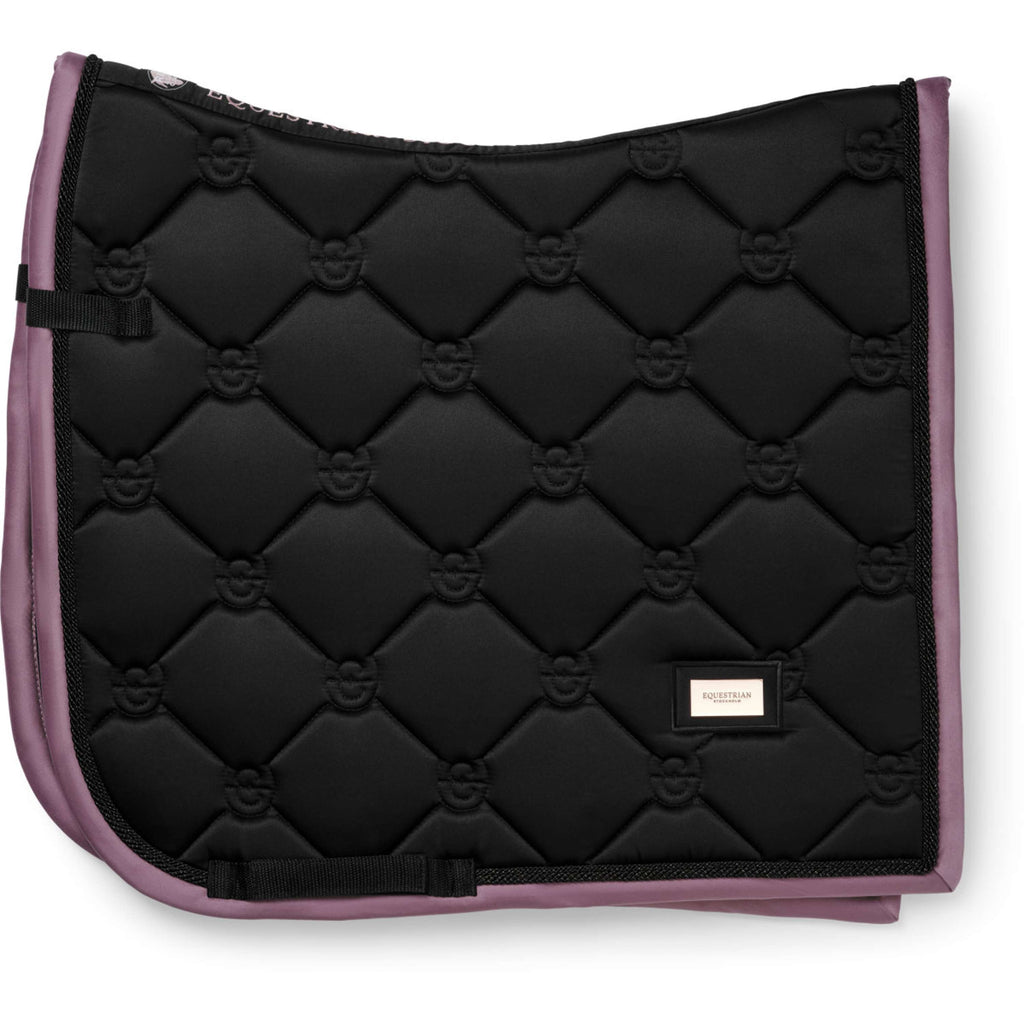 Equestrian Stockholm Saddlepad Dressage Black/Blush