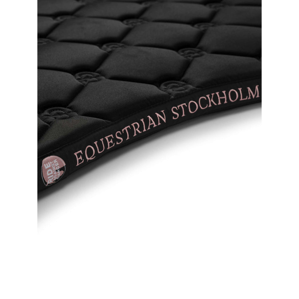 Equestrian Stockholm Saddlepad Dressage Black/Blush