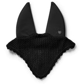 Equestrian Stockholm Ear Bonnet Padded Clean Black
