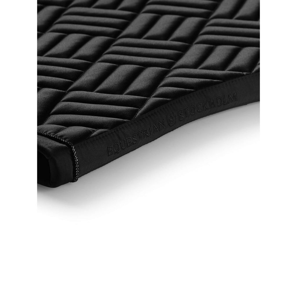 Equestrian Stockholm Saddlepad Modern Dressage Black
