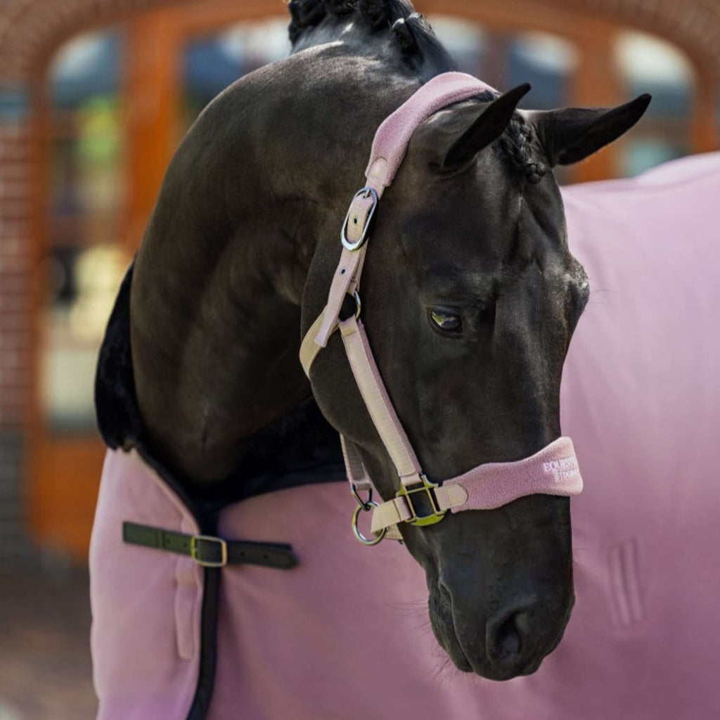 Equestrian Stockholm Fleece Rug Blush