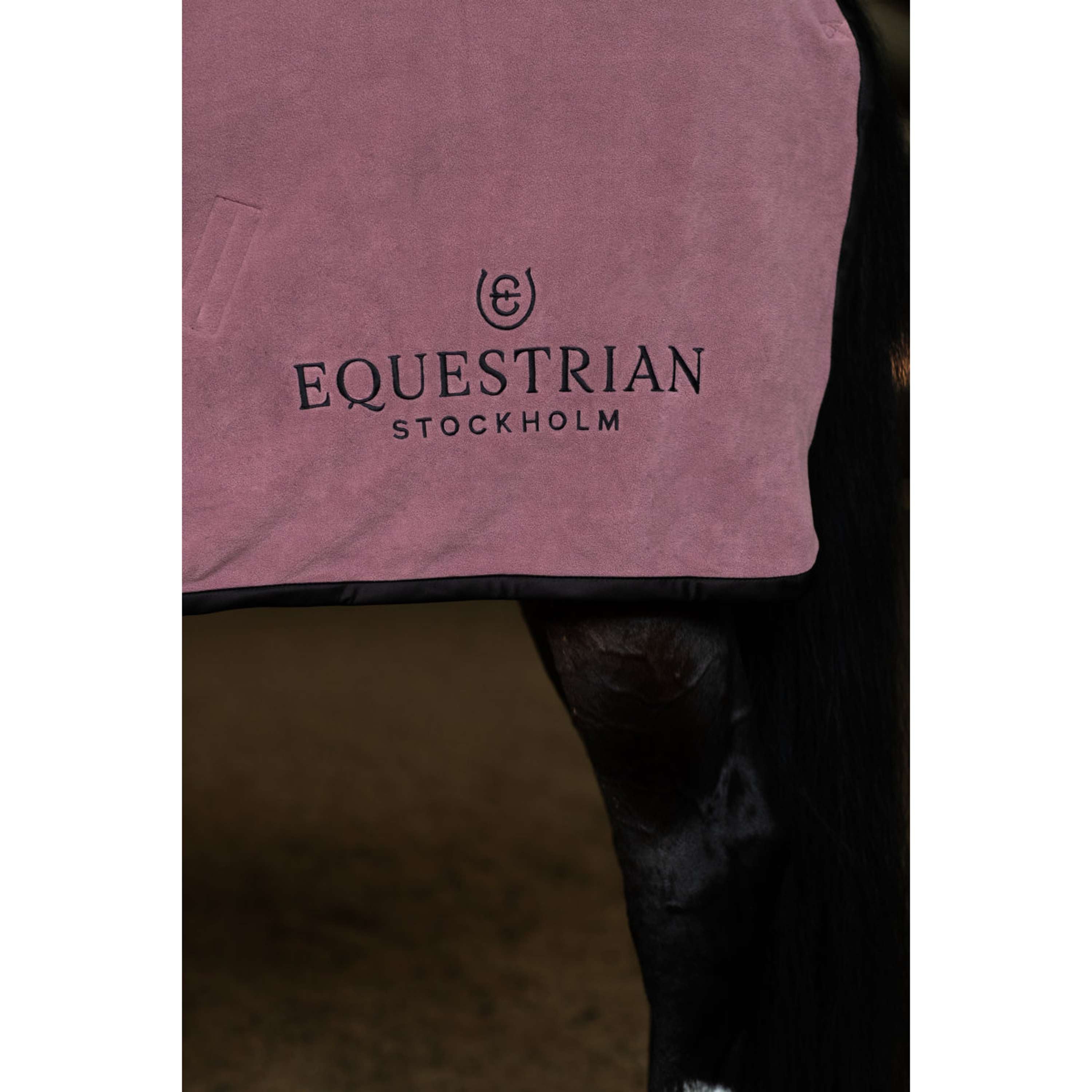 Equestrian Stockholm Fleece Rug Blush