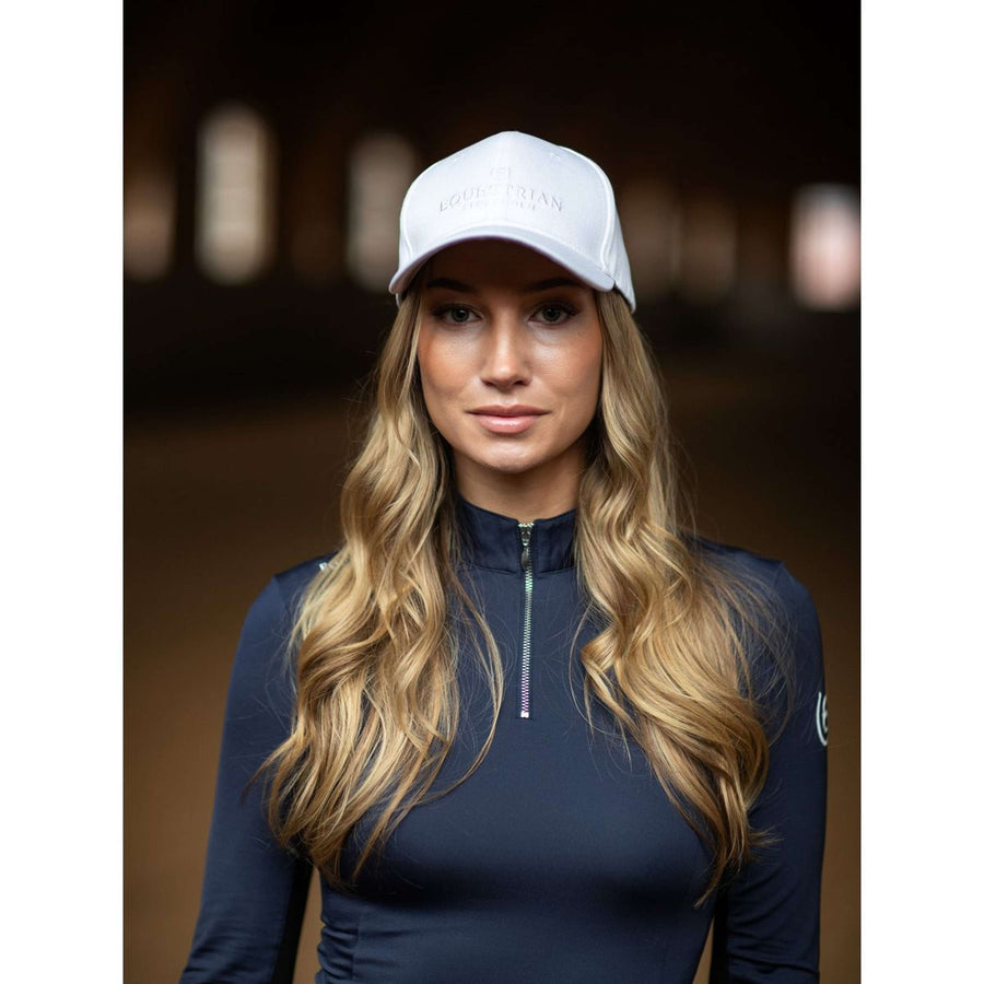 Equestrian Stockholm Cap White