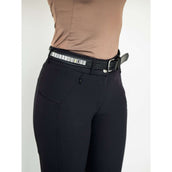 Equestrian Stockholm Belt Contest Black