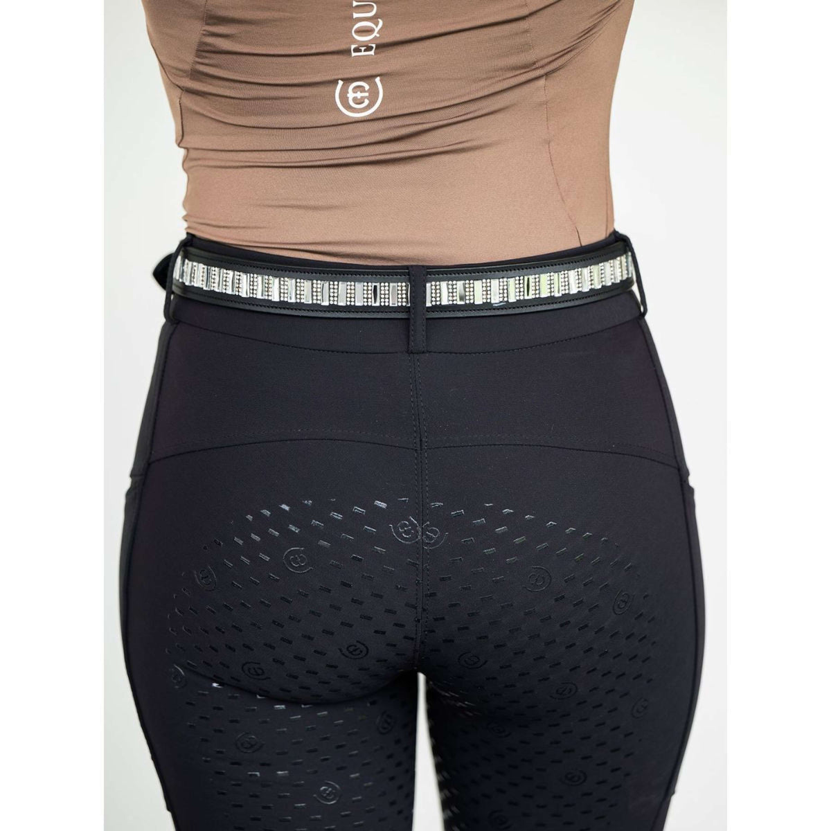 Equestrian Stockholm Belt Contest Black