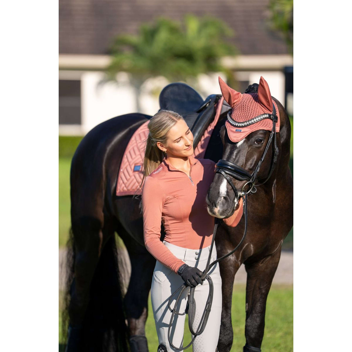 Equestrian Stockholm Shirt Air Breeze Sun Coral
