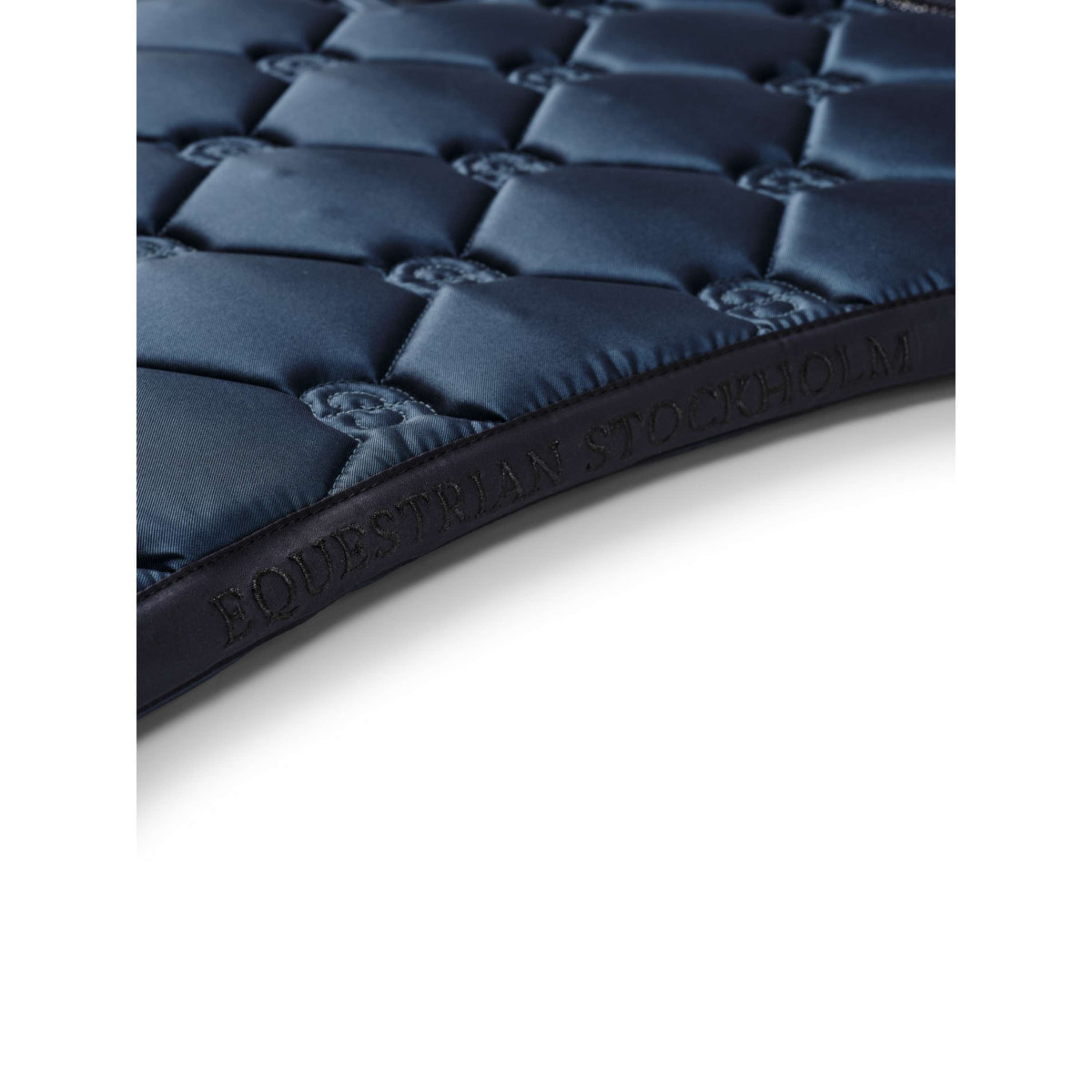 Equestrian Stockholm Saddlepad Crystal Shine Dressage Blue Meadow