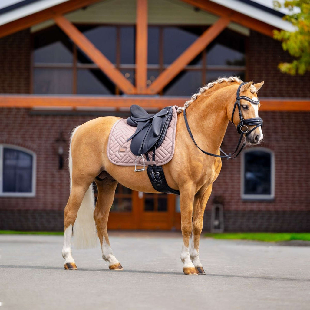 Equestrian Stockholm Saddlepad Modern Dressage Midsummer Blush