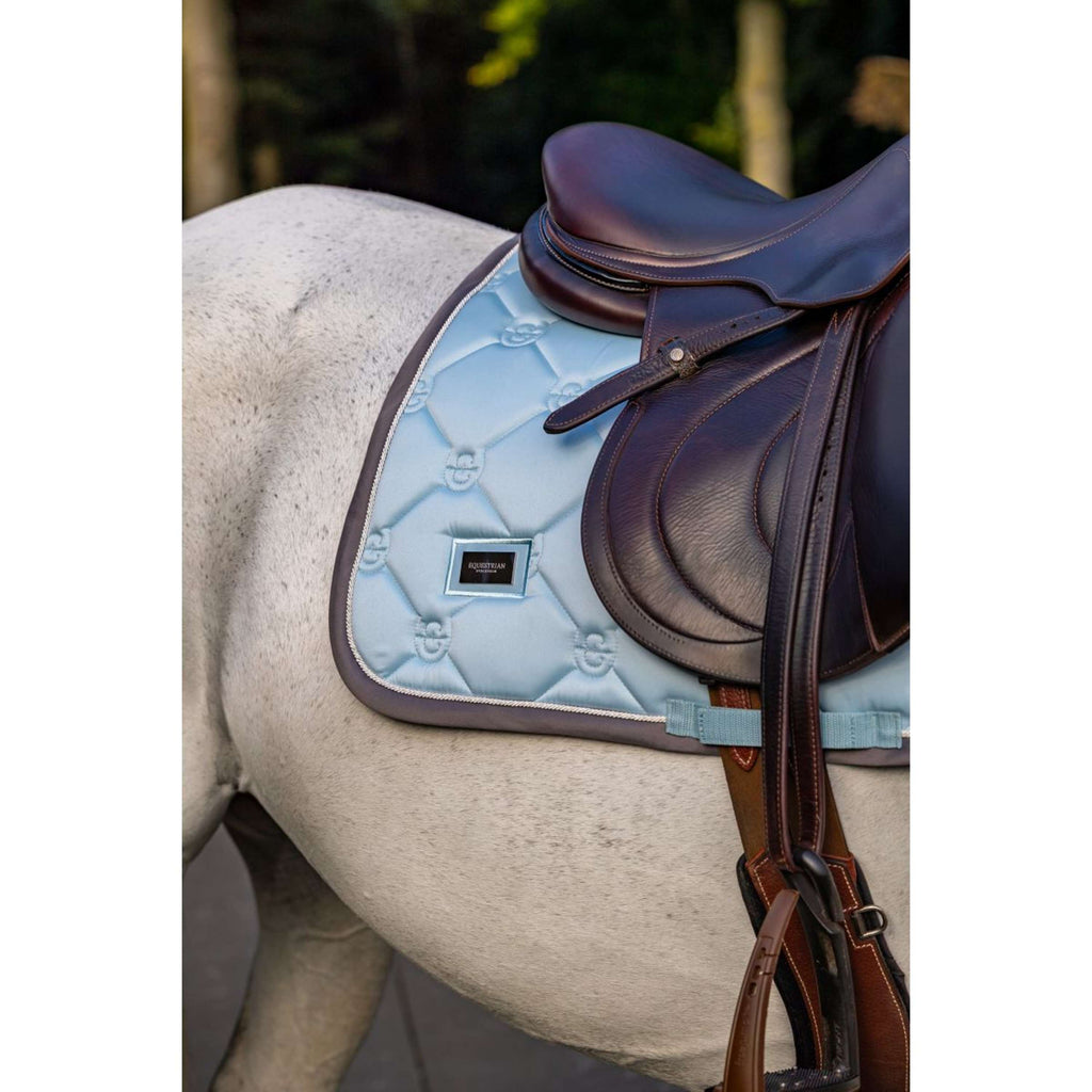 Equestrian Stockholm Saddlepad Jumping Ice Blue
