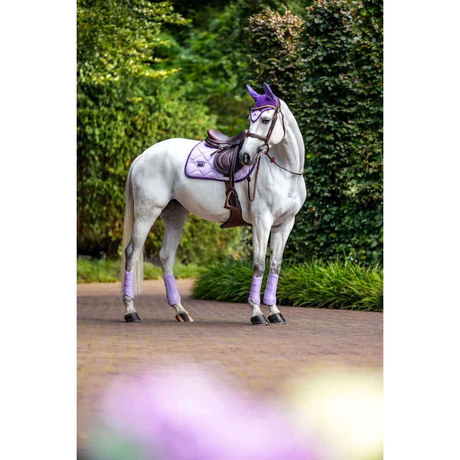 Equestrian Stockholm Ear Bonnet Lavender