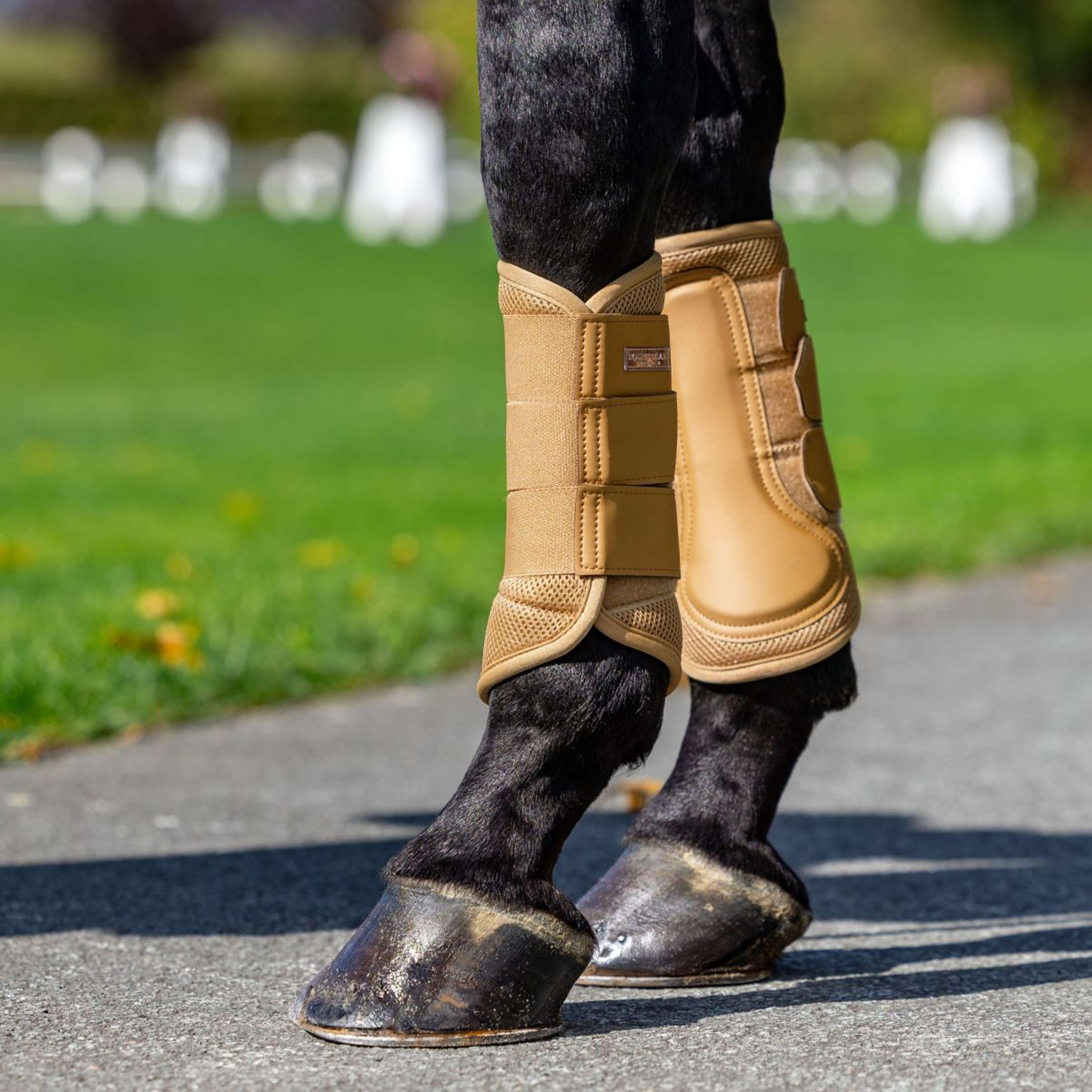 Equestrian Stockholm Leg Protectors Classic Mesh Midsummer Glow