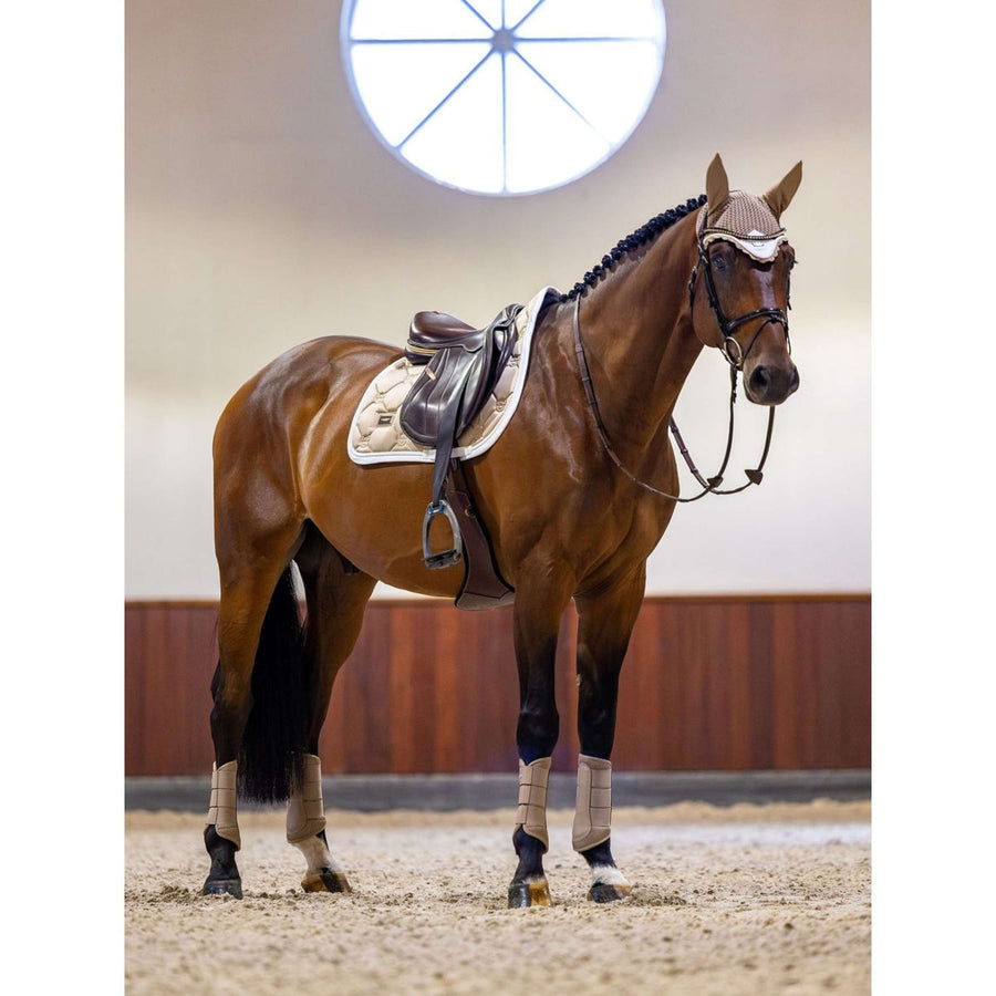 Equestrian Stockholm Ear Bonnet Sand