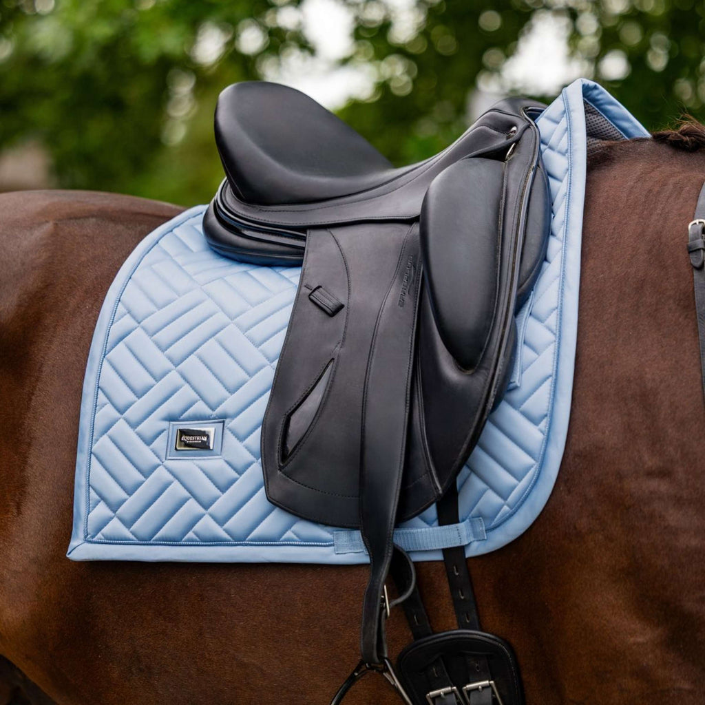 Equestrian Stockholm Saddlepad Modern Dressage Midsummer Blue