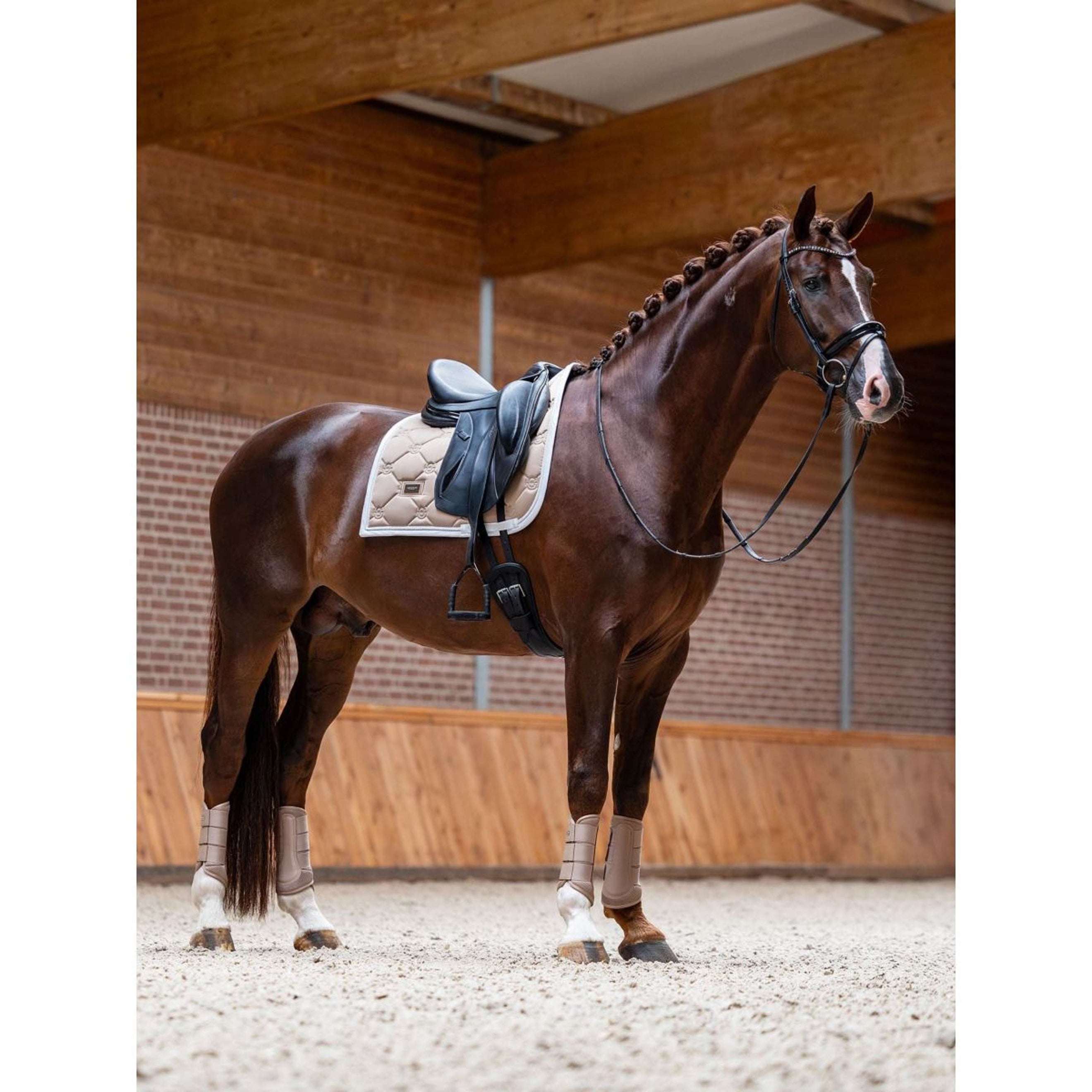 Equestrian Stockholm Saddlepad Dressage Sand Equestrian Stockholm Saddlepad Dressage Sand