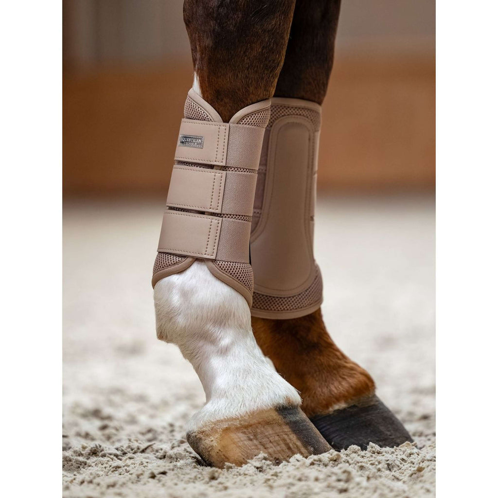 Equestrian Stockholm Leg Protectors Classic Mesh Sand