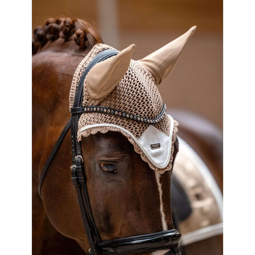 Equestrian Stockholm Ear Bonnet Sand