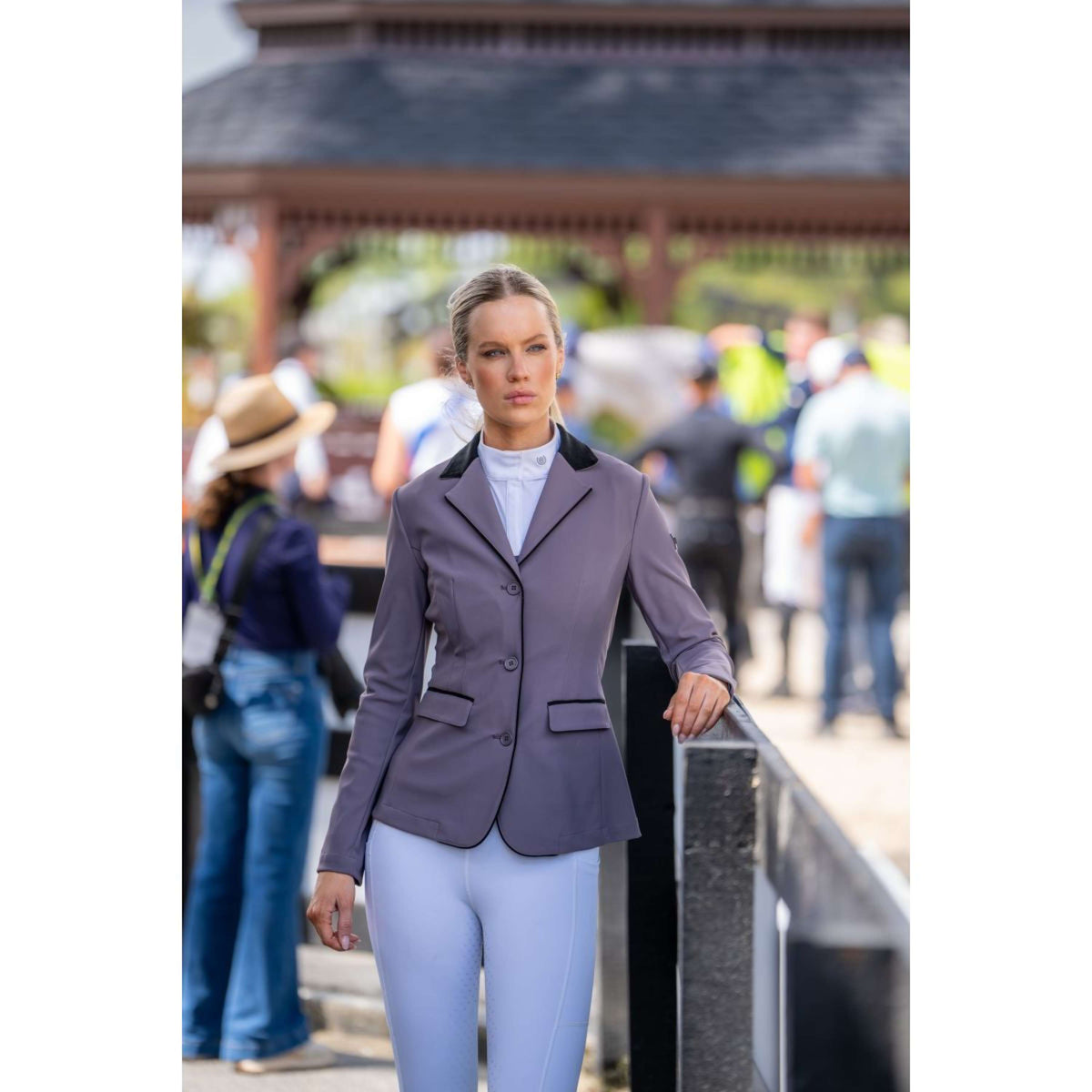 Equestrian Stockholm Competition Jacket Classic Dark Violet