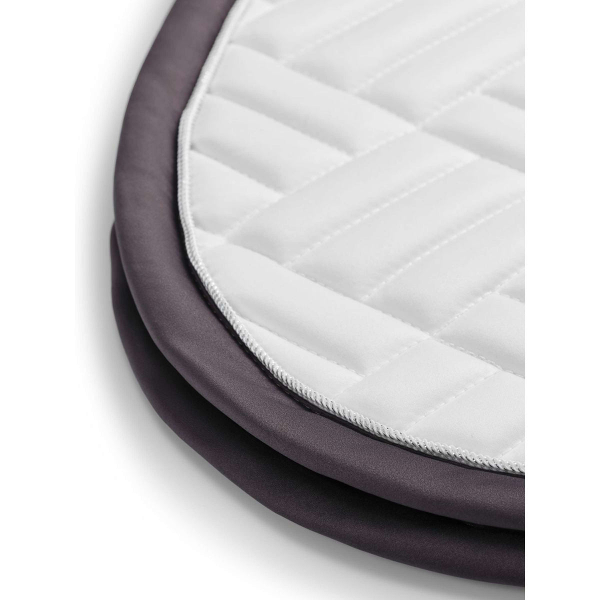 Equestrian Stockholm Saddlepad Modern Dressage White/Dark Violet