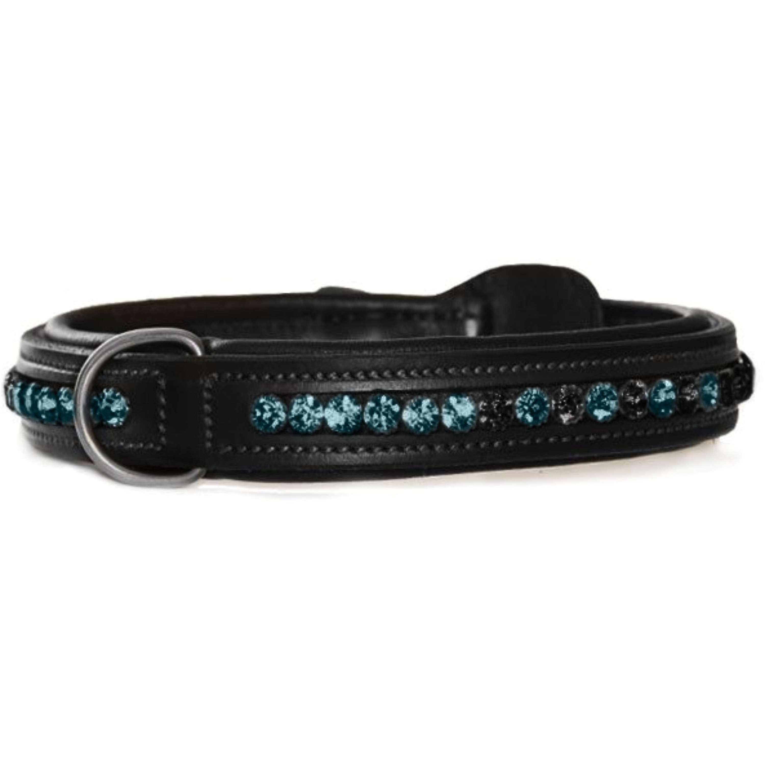 Equestrian Stockholm Collar Faded Blue Meadow