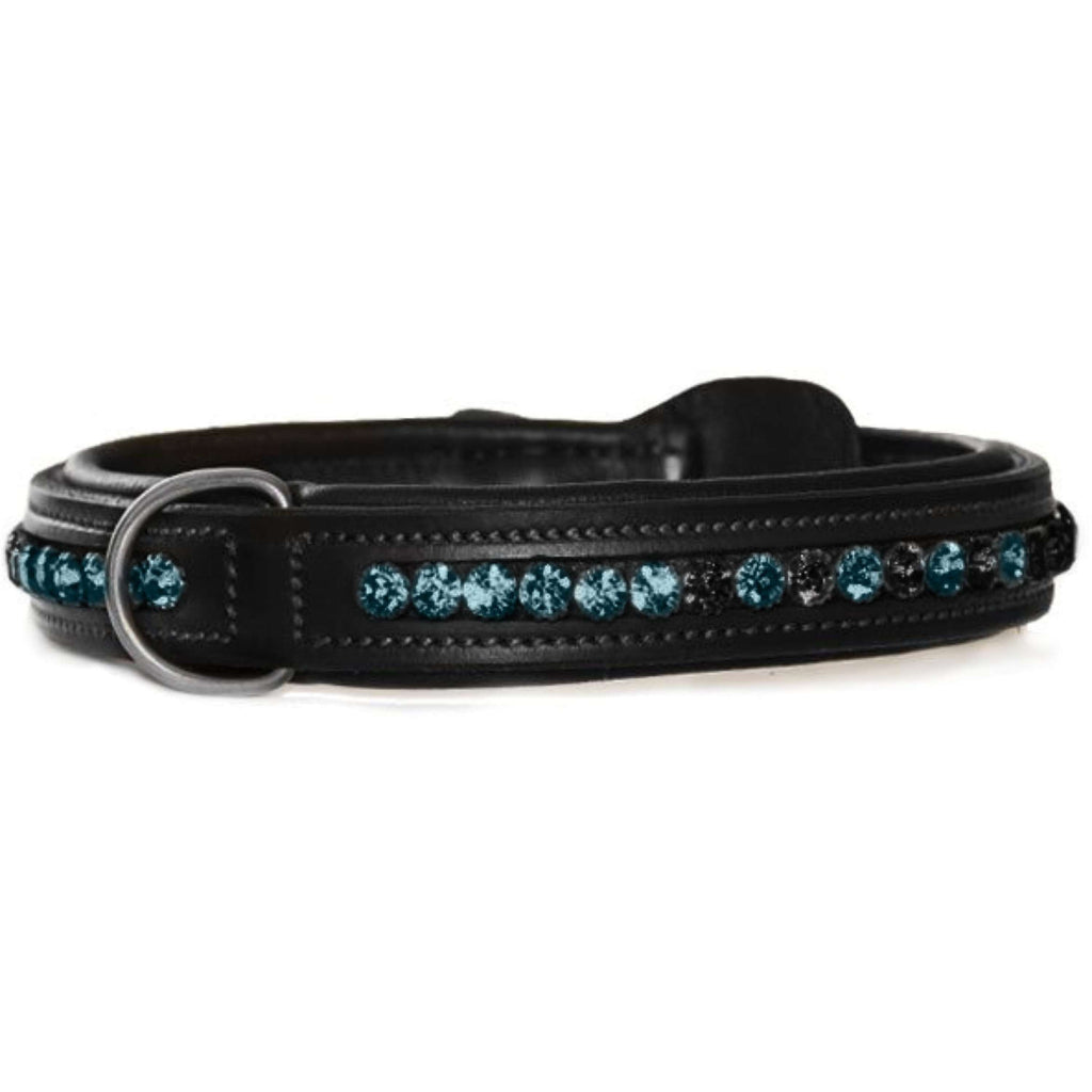 Equestrian Stockholm Collar Faded Blue Meadow