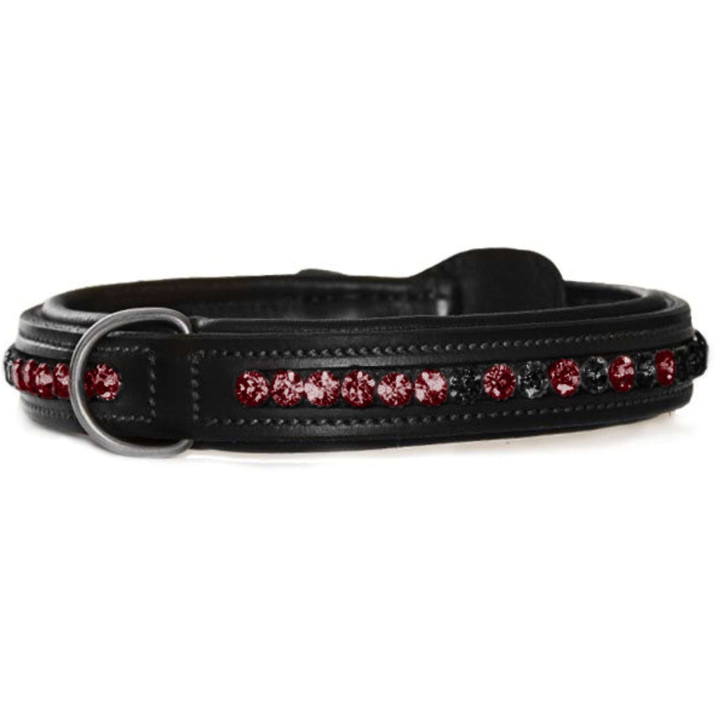 Equestrian Stockholm Collar Faded Merlot