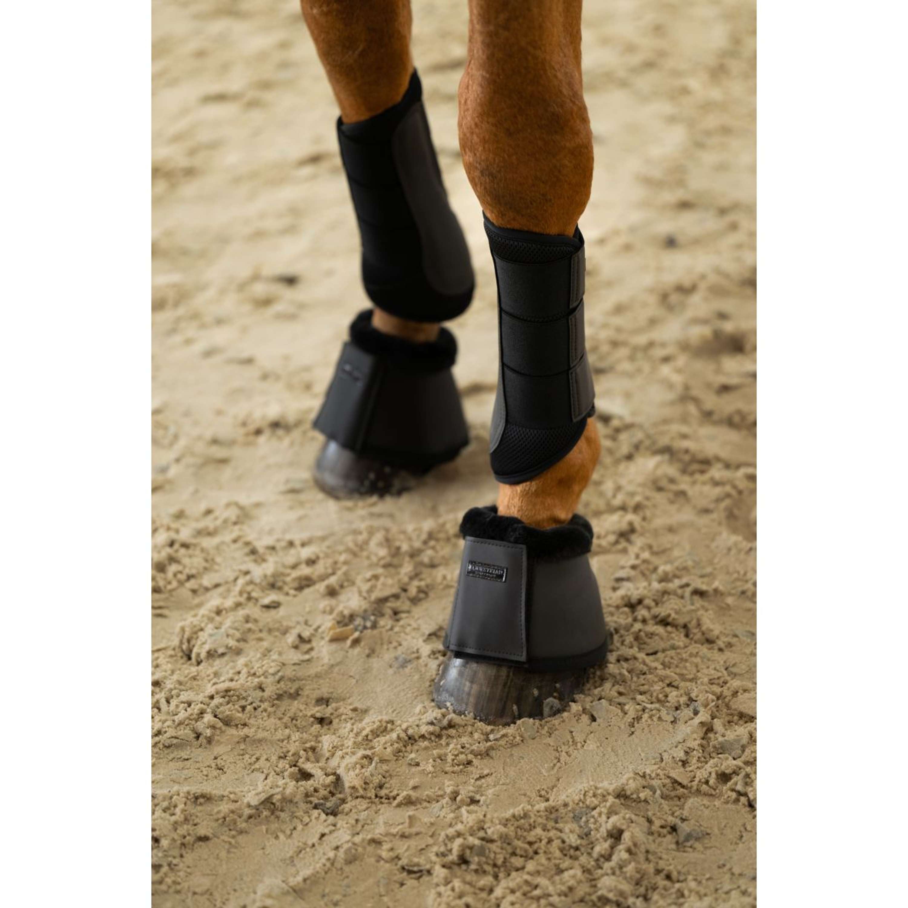 Equestrian Stockholm Bell Boots All Black