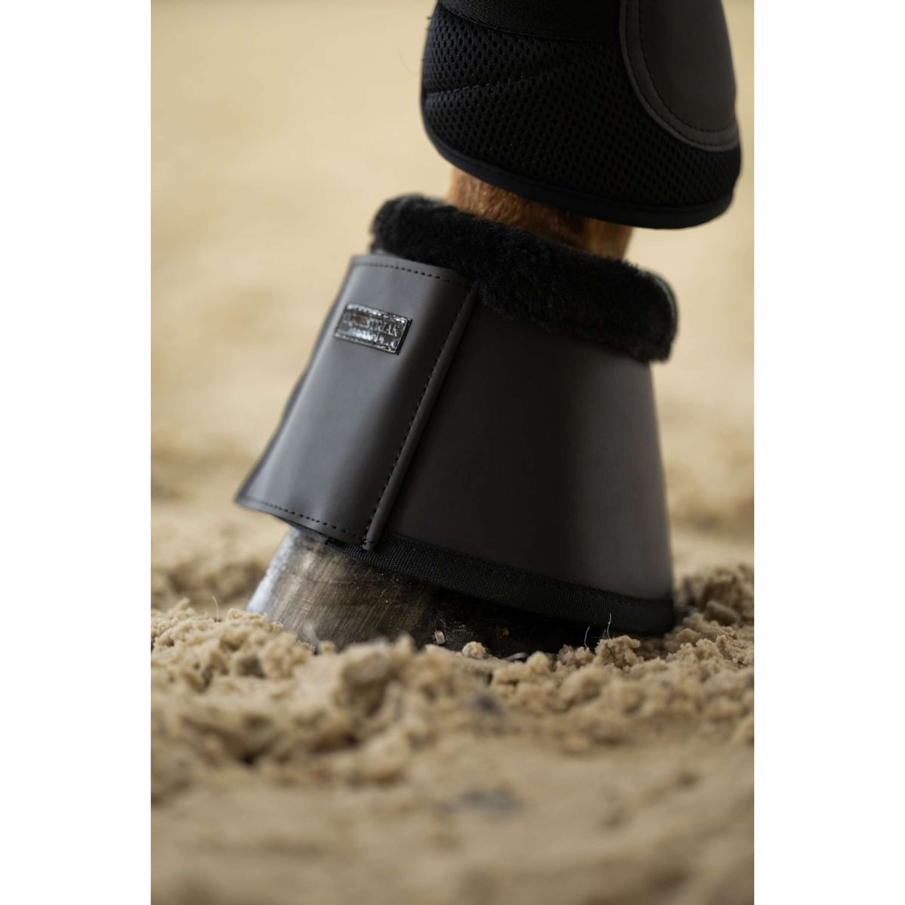 Equestrian Stockholm Bell Boots All Black