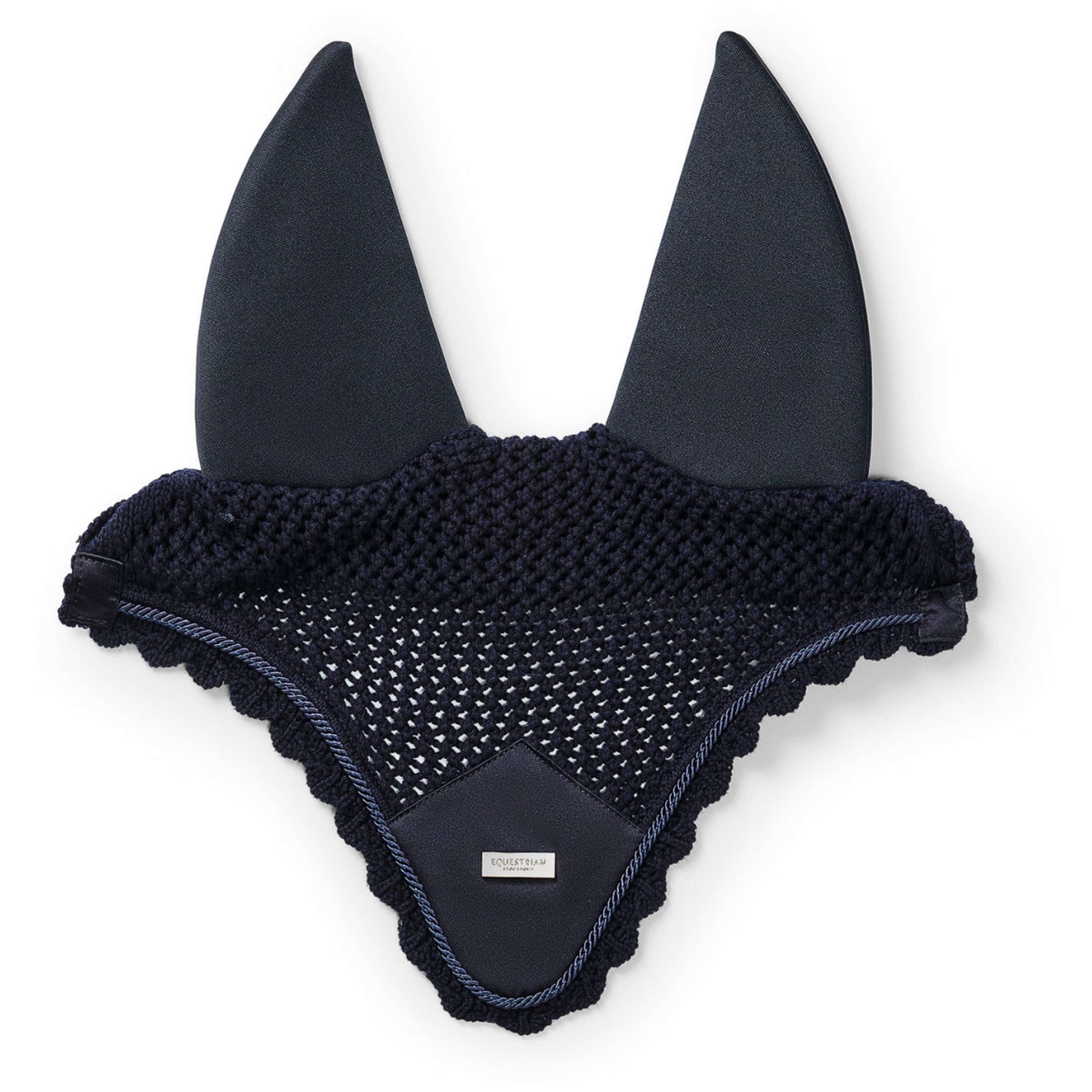 Equestrian Stockholm Ear Bonnet Soundless Navy/Silver