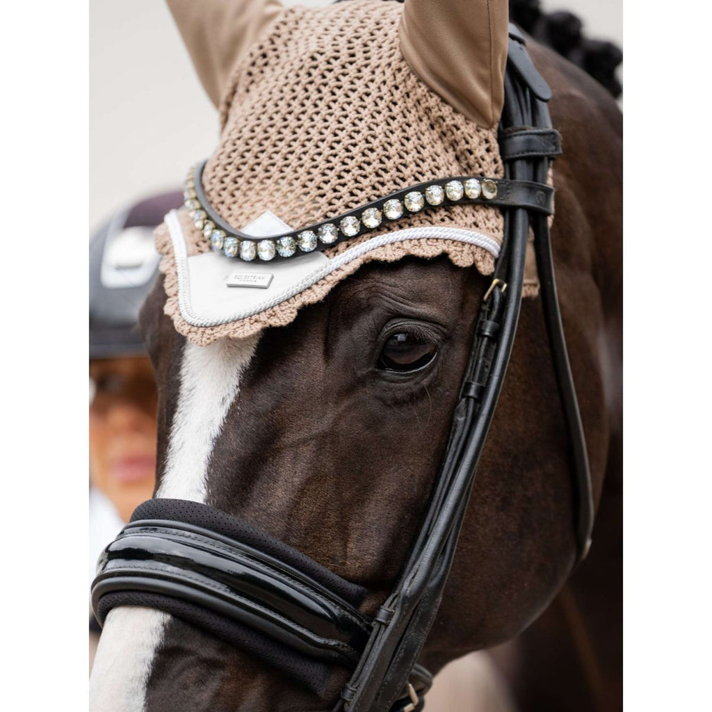Equestrian Stockholm Ear Bonnet Sand